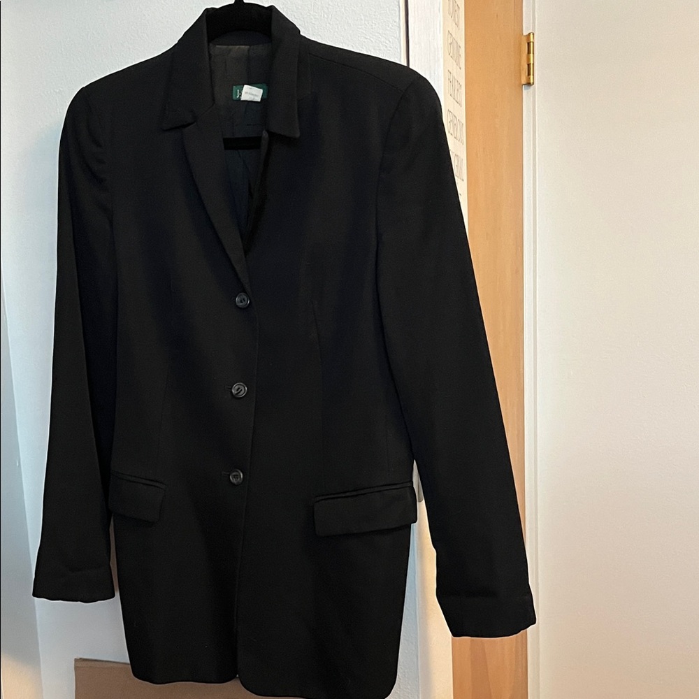 J. Crew Elegant Black Blazer